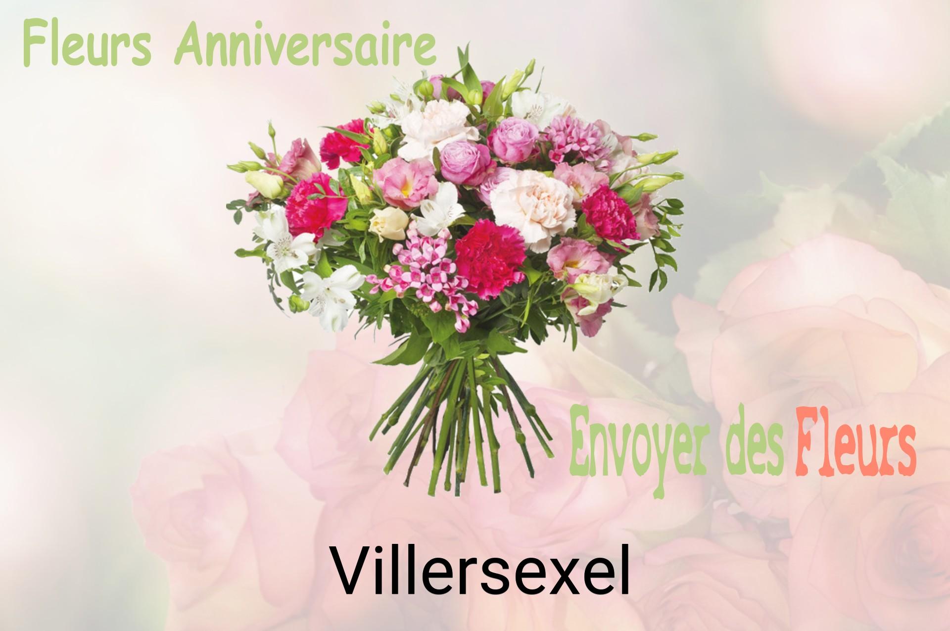 Bouquet de fleurs d’anniversaire livré à Villersexel