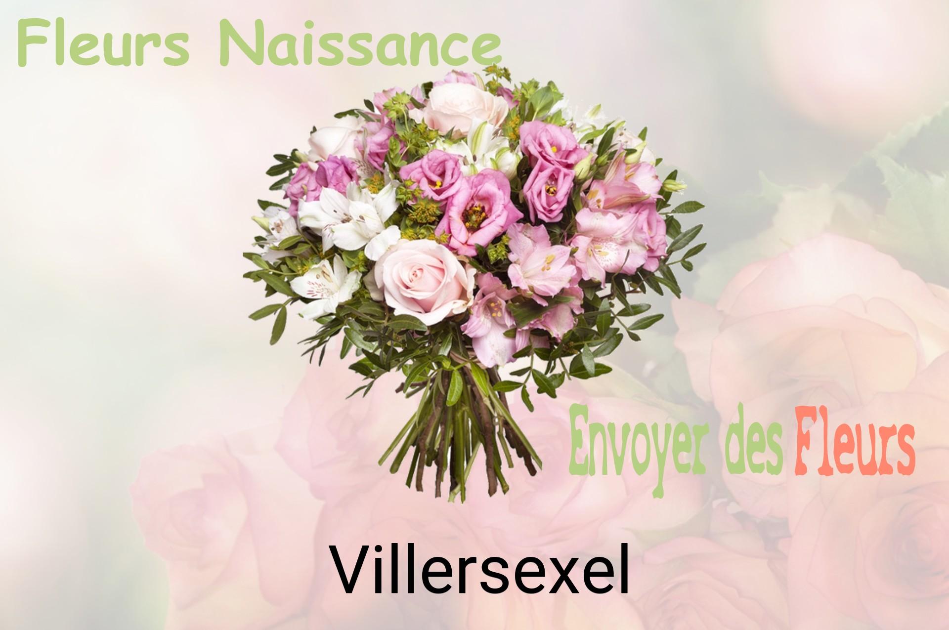 Bouquet de fleurs de naissance livré à Villersexel